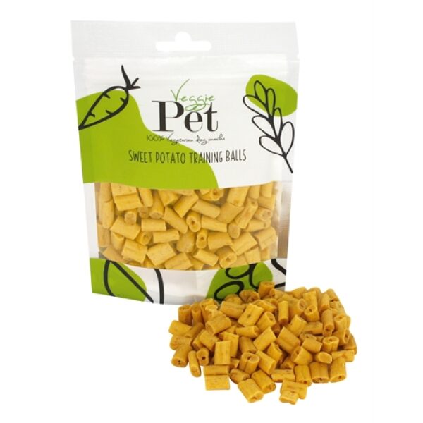 Veggie pet sweet potato training balls