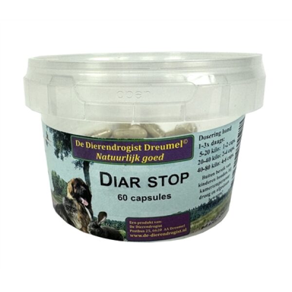 Dierendrogist diar stop capsules | tuckercare